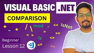 VB Net Comparison Operators Operators for Comparison in Visual Basic