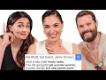 Gal Gadot Alia Bhatt Jamie Dornan Answer The Web s Most Searched Questions WIRED