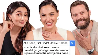 Download Gal Gadot, Alia Bhatt \u0026 Jamie Dornan Answer The Web's Most Searched Questions | WIRED MP3