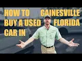 Buying a Used Car in Gainesville FL - Find your next car today