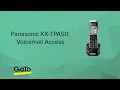 Lagu Panasonic KX-TPA50: Voicemail Access