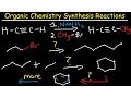 Organic Chemistry Synthesis Reactions - Examples and Practice Problems
