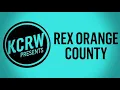 Rex Orange County performing "Loving is Easy" Live on KCRW