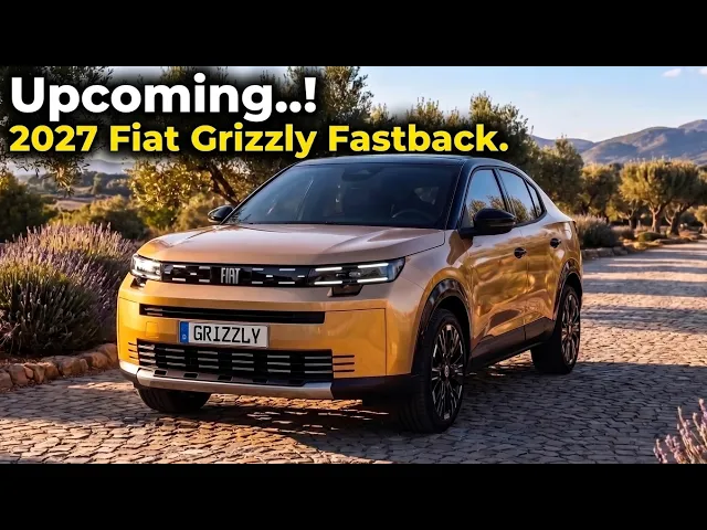 2027 Fiat Grizzly Fastback: Fiat’s Gorgeous New Coupe SUV is Ready to Disrupt the Compact Market