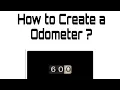 How to Create a Odometer using HTML CSS JAVA SCRIPT