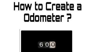 How to Create a Odometer using HTML CSS JAVA SCRIPT