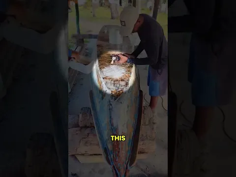 This Is How Brazilian Fishing Boats Get Refitted With Fiberglass 😱