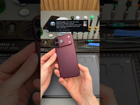 iPhone 18 Pro Max Ön Cam Değişimi Fppro’da #tamirsefpproya