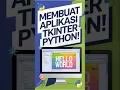 Pengenalan Tkinter untuk GUI Python