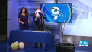 The Nine Competes in a Beach Day Relay