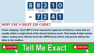 Why use 9 Digit ZIP Code How 9 Digit ZIP Code Works