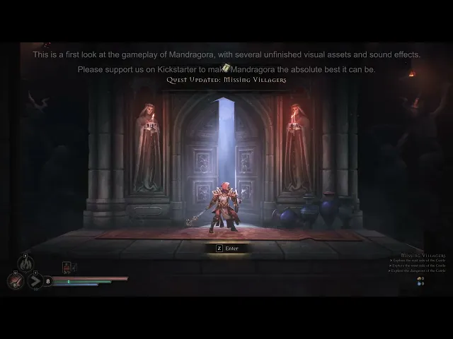 Mandragora Sneak Peek - Pre-Alpha Gameplay