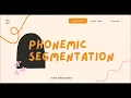 Phoneme Segmentation