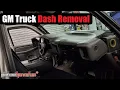 99- 06 GM Truck Upper Dash Removal Silverado Sierra Tahoe Suburban Yukon GMT800 AnthonyJ350