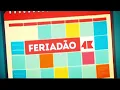 Lagu Vinheta do Feriadão 4K (2025) no padrão do Feriadão SBT (2014-2016)