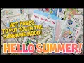 HELLO SUMMER - HOT Adult Colouring Pages to Complete This Season