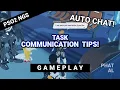 AUTO CHAT COMMUNA TASK COMMUNCIATION TIPS AELIO PSO2 NGS PHANTASY STA