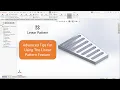 Quick Tips - Advanced Tips Use Linear Pattern In Solidworks