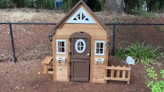 Backyard Discovery Aspen All Cedar Wooden Playhouse Product Review