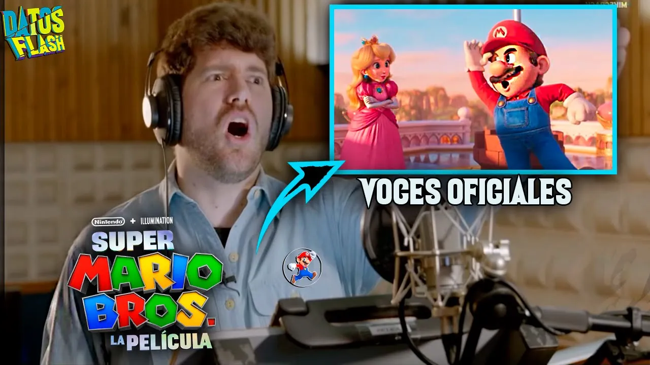 ????Las VOCES de Super Mario Bros La PELÍCULA en CASTELLANO