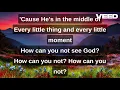 "How Can You Not" by Leanne Crawford - instrumental / karaoke with lyrics