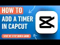 How to add a Countdown Timer in Capcut 2024 Easy Tutorial