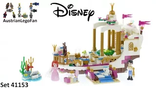 Lego Disney 41153 Ariel's Royal Celebration Boat - Lego 41153 Speed Build