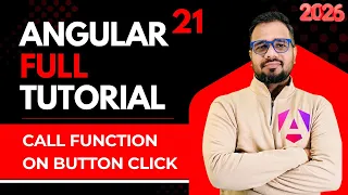 Angular 21 Tutorial in Hindi Call Function on Button Click Click Event