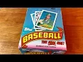 1989 TOPPS WAX BOX BREAK THROWBACK THURSDAY FTF