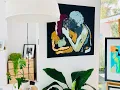 Couple Kissing Painting - Figurative Art