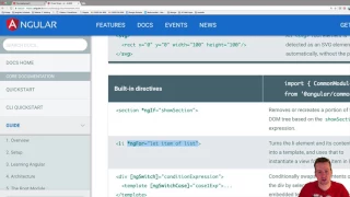 Adding static courses on the main page using ngFor