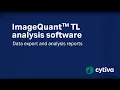 ImageQuant TL analysis software - Data export and analysis reports