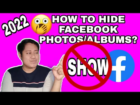 Download MP3 HOW TO HIDE FACEBOOK PHOTOS/ALBUMS 2022? PAANO I-HIDE O I-PRIVATE ANG FB PHOTOS/ALBUMS?