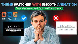 How to Create a Dark Mode Switch with HTML CSS JavaScript Mini Project 2025