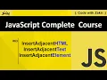 InsertAdjacentHTML - InsertAdjacentText