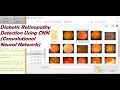 Diabetic Retinopathy Detection CNN Convolutional Neural Network Matlab Project Source Code