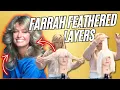 How To Get The ICONIC Farrah Fawcett Feathered Layers 70s Haircut Tutorial