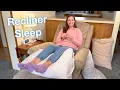 How to Sleep in a Recliner Shoulder Surgery Knee Surgery Acid Reflux Abdominal Surgery