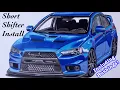Evo X Short Shifter Install ALL Bushings Torque Solutions