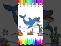 Dolphin Coloring Page for kids and toddlers Kids for Coloring