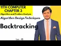 Backtracking Algorithm Design Techniques 11th Computer - Chapter 3