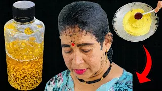 सरसों के तेल में ये मिलाकर लगाने से एक-तक बाल जड़ से काला होगा Safed balo ko kala karne ka tarika