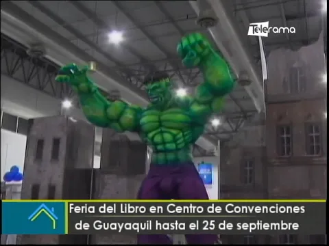 Feria del Libro en Centro de convenciones de Guayaquil hasta el 25 de septiembre