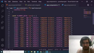 Angular 9 Material Data Table Full Tutorial For Beginners Example 2020