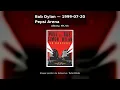 Bob Dylan - 1999-07-20