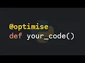 BEST Practises For SIMPLE Benchmarks In Python