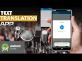 Making of Text Translation App Using Google API Android Studio