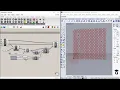 hexagonal grid facade creation using grasshopper
