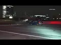 Disabled Vehicle Struck Following Freeway Crash Caught On Camera Irvine CA