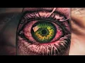 How To Tattoo Realistic Eye - REAL-TIME TATTOOING
